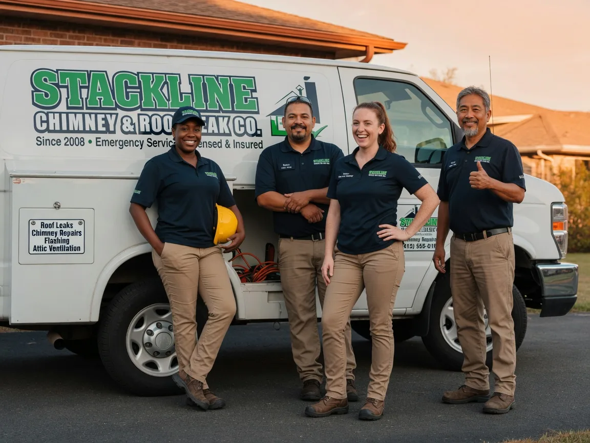 Chimney flashing repair company in Hickory Hills, IL